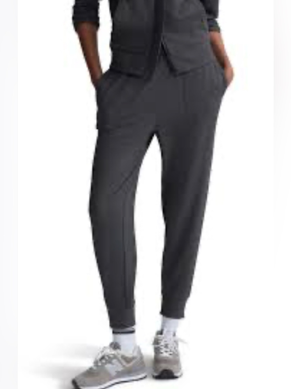 Varley Brushed Rib Slim Cuff Pant 25 Orion Gray Jogger Sweatpant Womens L‎ Luxe